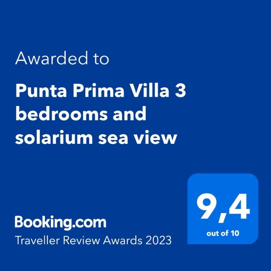 Punta Prima Villa 3 Bedrooms And Solarium Sea View ตอร์เรเวียคา ภายนอก รูปภาพ